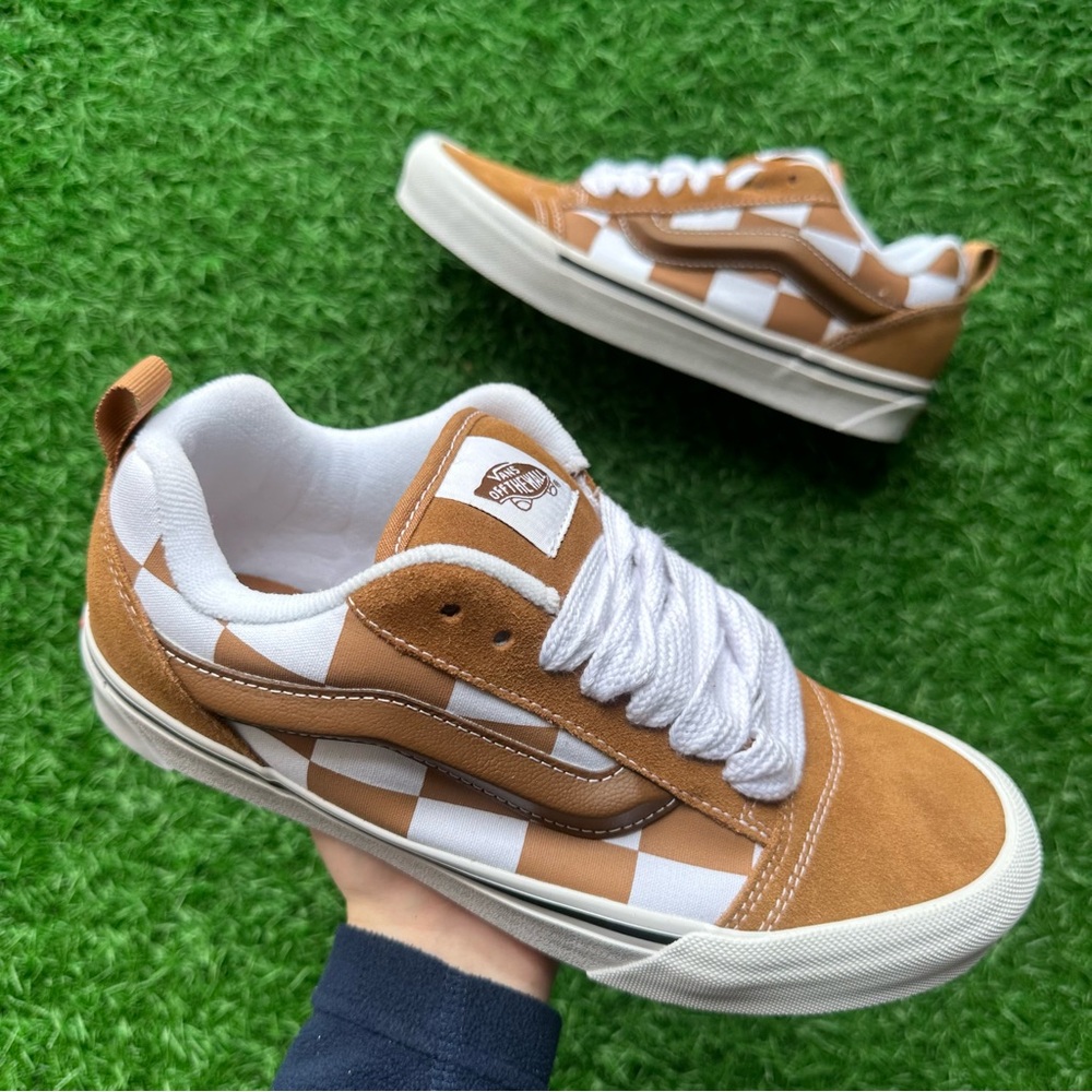 Vans Knu Skool Mega Check Brown - Picture 4 of 10